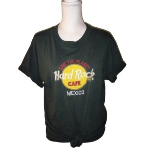Vintage Black Hard Rock Cafe: Mexico Short-Sleeve Women's Tee